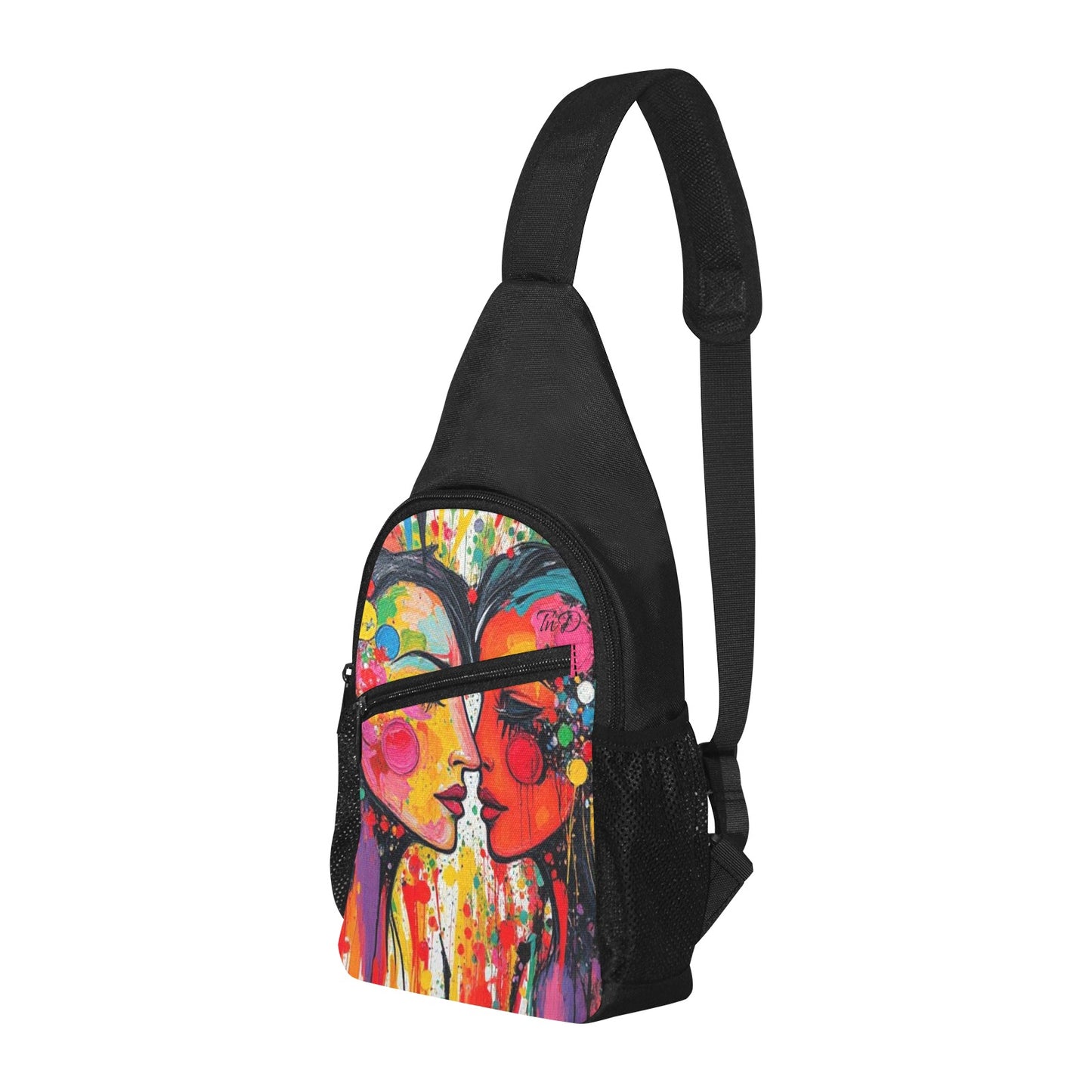 Chest Bag Colorful Urban Graffiti