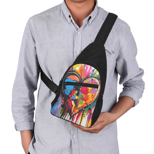 Chest Bag LA Street Heart